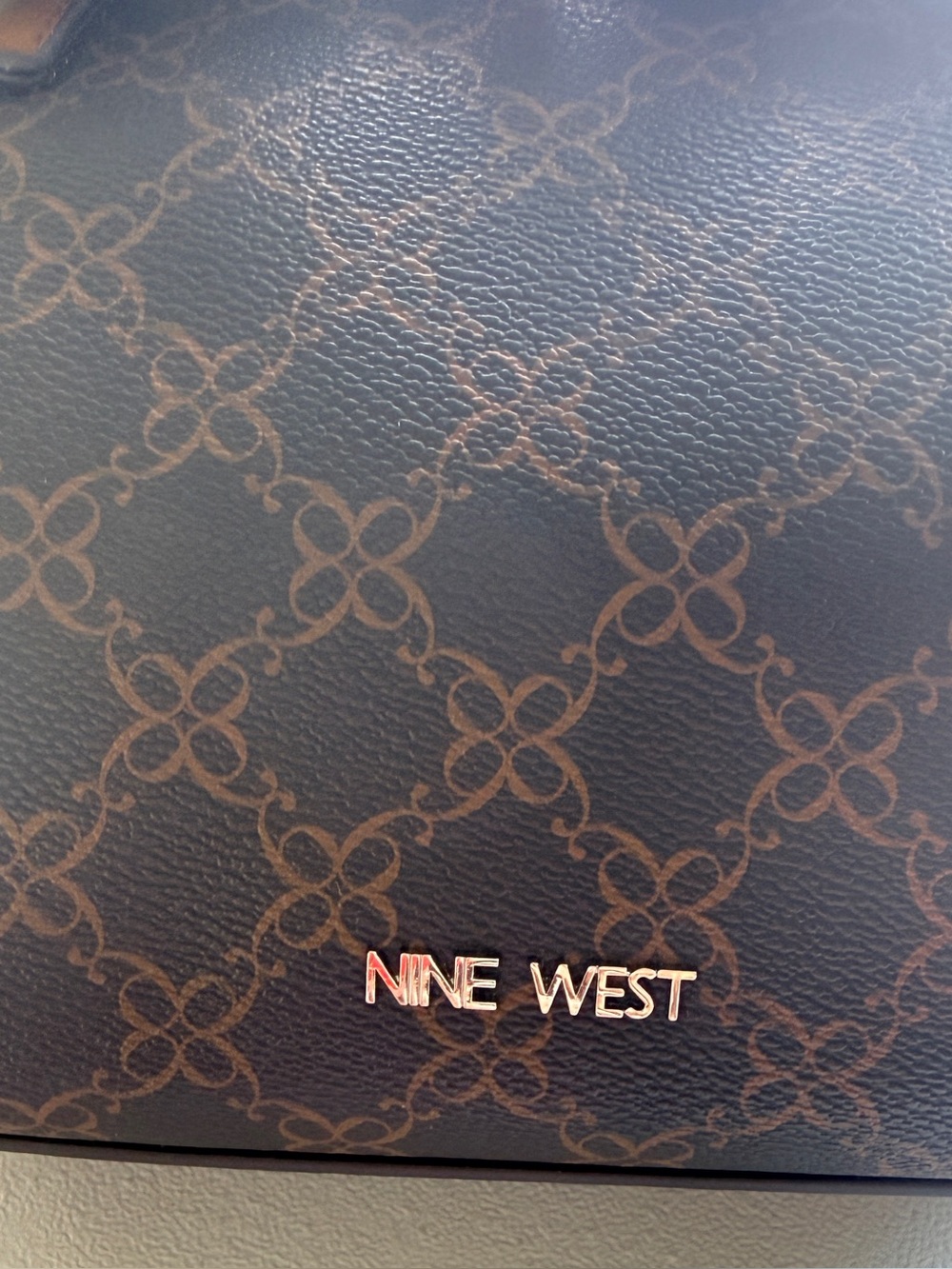 Nine West EUC Coated Canvas
Mini Satchel/Crossbody
Handbag clean interior - Picture 3 of 13